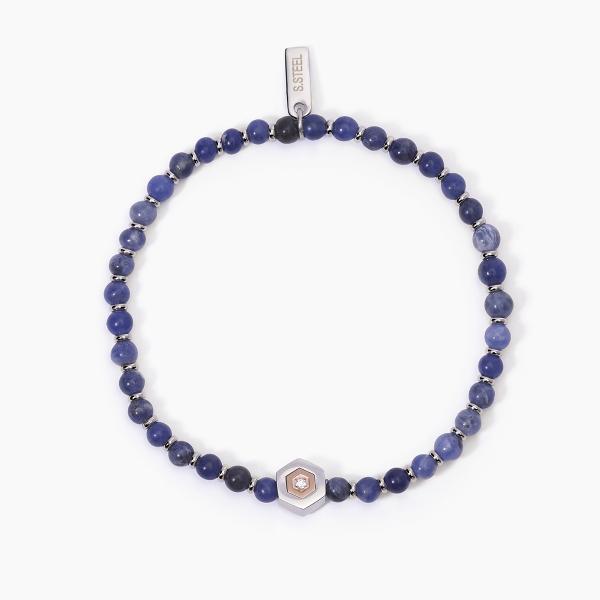 bracciale-dumortierite-e-acciaio-316l